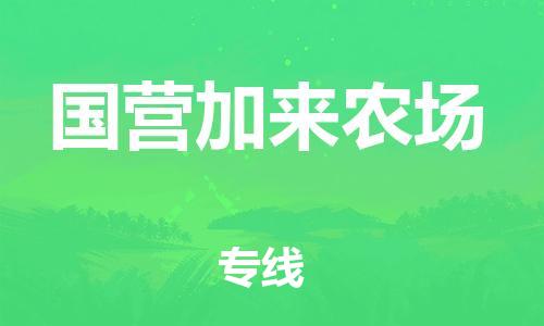 惠州到国营加来农场电动车物流公司|惠州摩托车物流到国营加来农场行李托运包装（全/境-直送）